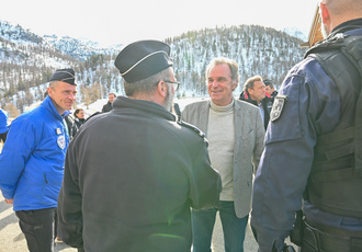 SUD079126-police frontiere montgenevre-Region Sud - Regis CINTAS-FLORES BD