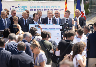 SUD091691-LNPCA travaux gare nice aeroport-Region Sud - Florent GARDIN BD
