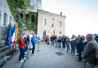 SUD082632-inauguration vitraux grotte Marie-Madeleine-Region Sud - Pierre-Emmanuel TRIGO BD