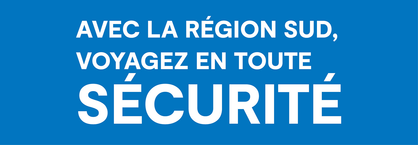 Banniere securité dans les transports