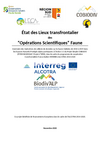 Etat des lieux transfrontalier des opérations scientifiques faune