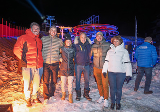 SUD100127-inauguration telesiege sauze-Region Sud - Yann BOUVIER BD