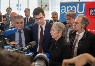 SUD086730-Visite elisabeth borne-amu-Region Sud - Yann BOUVIER BD