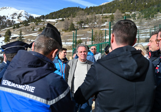 SUD079122-police frontiere montgenevre-Region Sud - Regis CINTAS-FLORES BD
