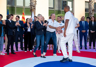 SUD082858-ceremonie champions Sud JO-Region Sud - Claude ALMODOVAR BD