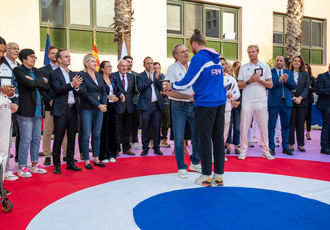 SUD082870-ceremonie champions Sud JO-Region Sud - Claude ALMODOVAR BD