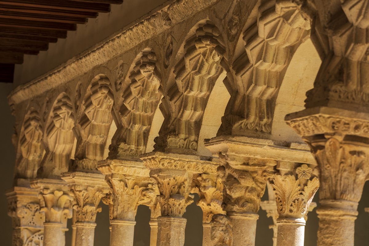 France, Bouches du Rhone (13), Aix en Provence, la Cathedrale Saint Sauveur (XIIe au XVIe siecle), le cloitre, classes Monument Historique