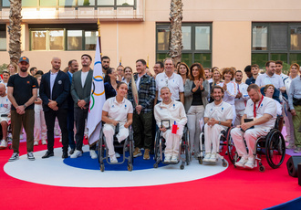 SUD082828-ceremonie champions Sud JO-Region Sud - Claude ALMODOVAR BD