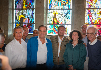 SUD082638-inauguration vitraux grotte Marie-Madeleine-Region Sud - Pierre-Emmanuel TRIGO BD