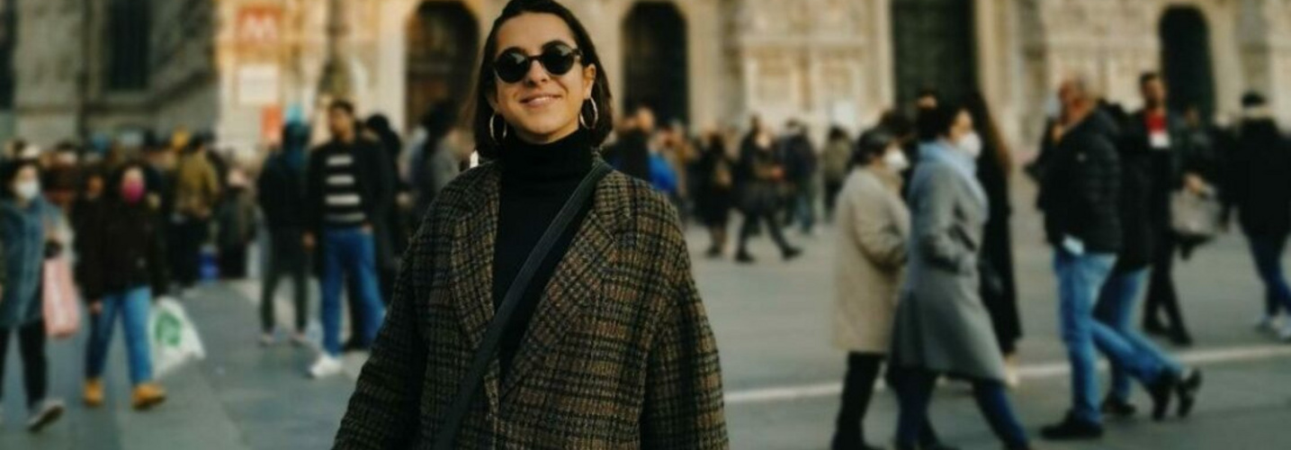 Clara Astier est en V.I.E temps partagé à Milan. Elle représente plusieurs PME.