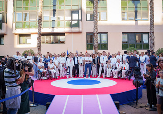 SUD082803-ceremonie champions Sud JO-Region Sud - Pierre-Emmanuel TRIGO BD