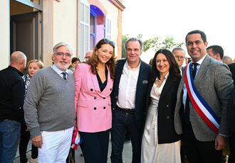 SUD083325-inauguration pole culturel Allauch-Region Sud - Regis CINTAS-FLORES BD