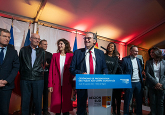 SUD078686- voeux corps constitues-Region Sud - Claude ALMODOVAR BD