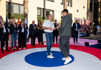 SUD082865-ceremonie champions Sud JO-Region Sud - Claude ALMODOVAR BD