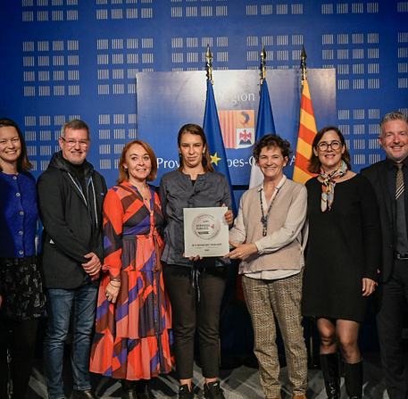 Remise du label Services Publics + niveau argent à la Région Sud