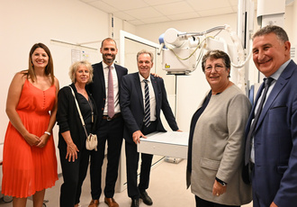 SUD081251-inauguration centre soin Forcalquier-Region Sud - Regis CINTAS-FLORES BD