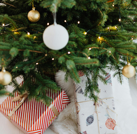 Noel cadeaux sapin 