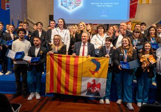 SUD098967-ceremonie medailles Worldskills-Region Sud - Regis CINTAS-FLORES BD