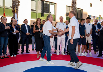 SUD082841-ceremonie champions Sud JO-Region Sud - Claude ALMODOVAR BD