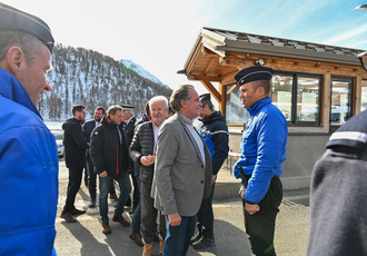 SUD079128-police frontiere montgenevre-Region Sud - Regis CINTAS-FLORES BD