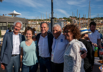 SUD080489-flamme olympique cassis-Region Sud - Claude ALMODOVAR BD