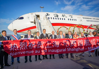 SUD081788-vol inaugural marseille shangai-Region Sud - Pierre-Emmanuel TRIGO BD