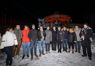 SUD100128-inauguration telesiege sauze-Region Sud - Yann BOUVIER BD
