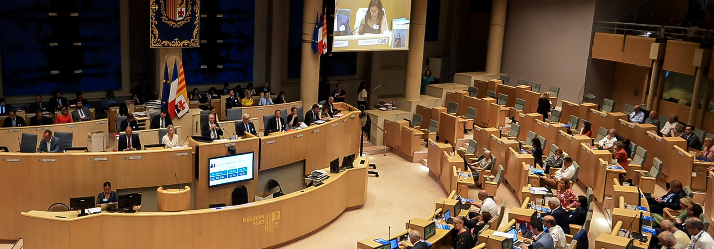 assemblee_pleniere_juin_25 L'hémicycle de la Région Sud
