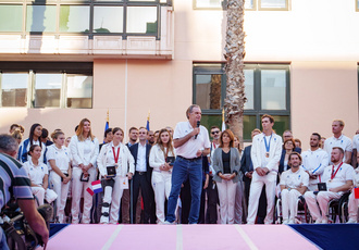 SUD082807-ceremonie champions Sud JO-Region Sud - Pierre-Emmanuel TRIGO BD