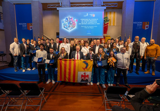 SUD098970-ceremonie medailles Worldskills-Region Sud - Regis CINTAS-FLORES BD