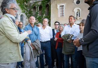 SUD082641-inauguration vitraux grotte Marie-Madeleine-Region Sud - Pierre-Emmanuel TRIGO BD