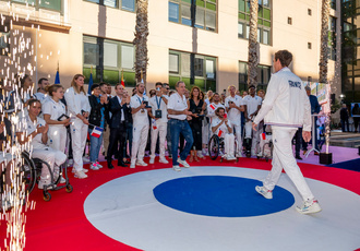 SUD082836-ceremonie champions Sud JO-Region Sud - Claude ALMODOVAR BD