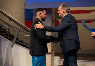 SUD098955-ceremonie medailles Worldskills-Region Sud - Regis CINTAS-FLORES BD