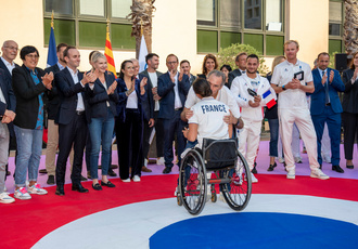 SUD082855-ceremonie champions Sud JO-Region Sud - Claude ALMODOVAR BD